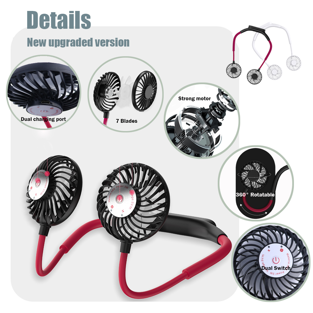 Lazy Neckband Fan