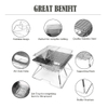 Folding Campfire Grill
