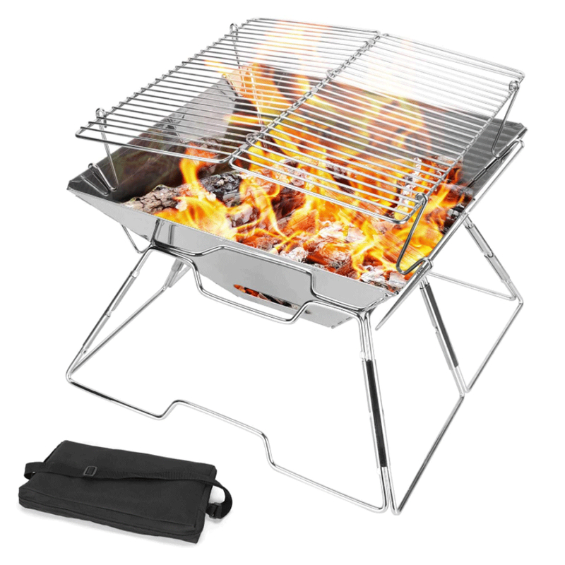 Folding Campfire Grill