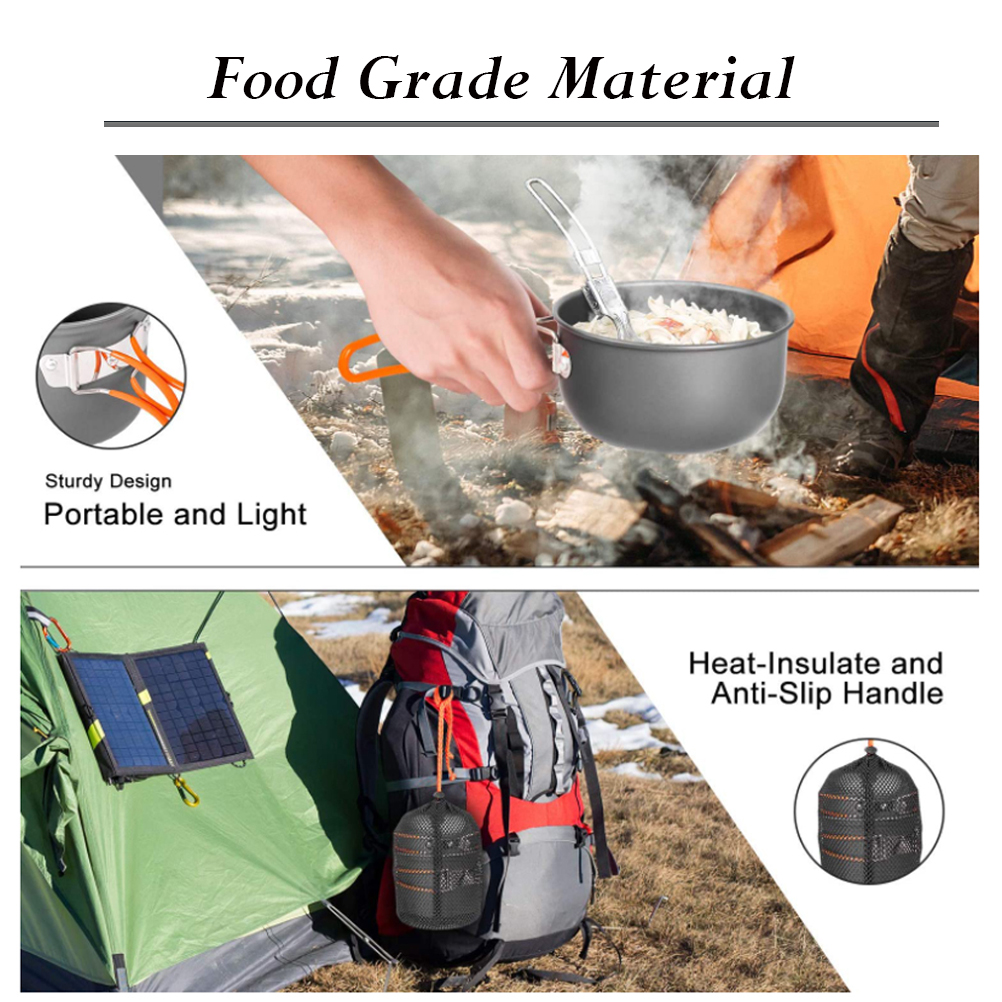 Portable Camping Cookware Set