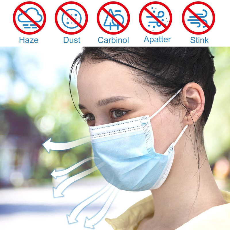 N99 Protection White Medical Mask Virus