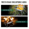Folding Campfire Grill
