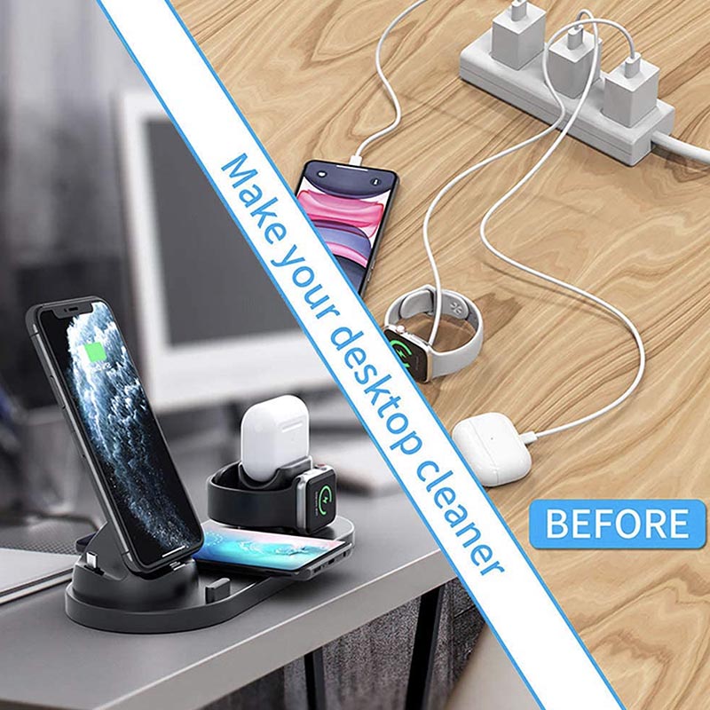 6 in 1 Wireless Charger